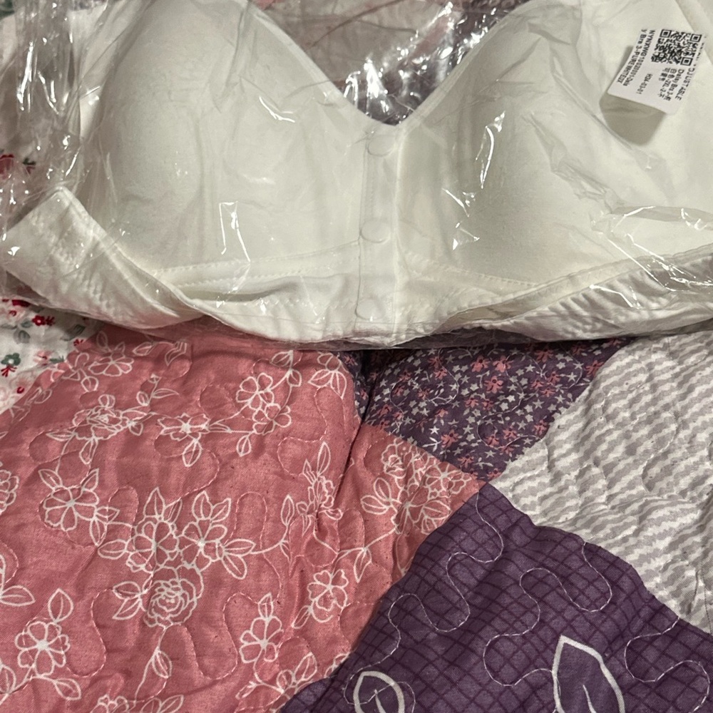 Able White Bra